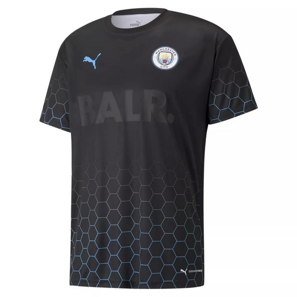 Thailand Trikot Manchester City BALR 2021-2022 Schwarz Günstige Fußballtrikots